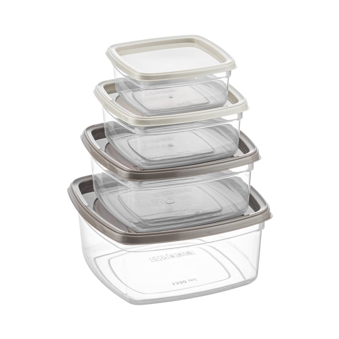 easybox square storage container set of 4 — gallery
