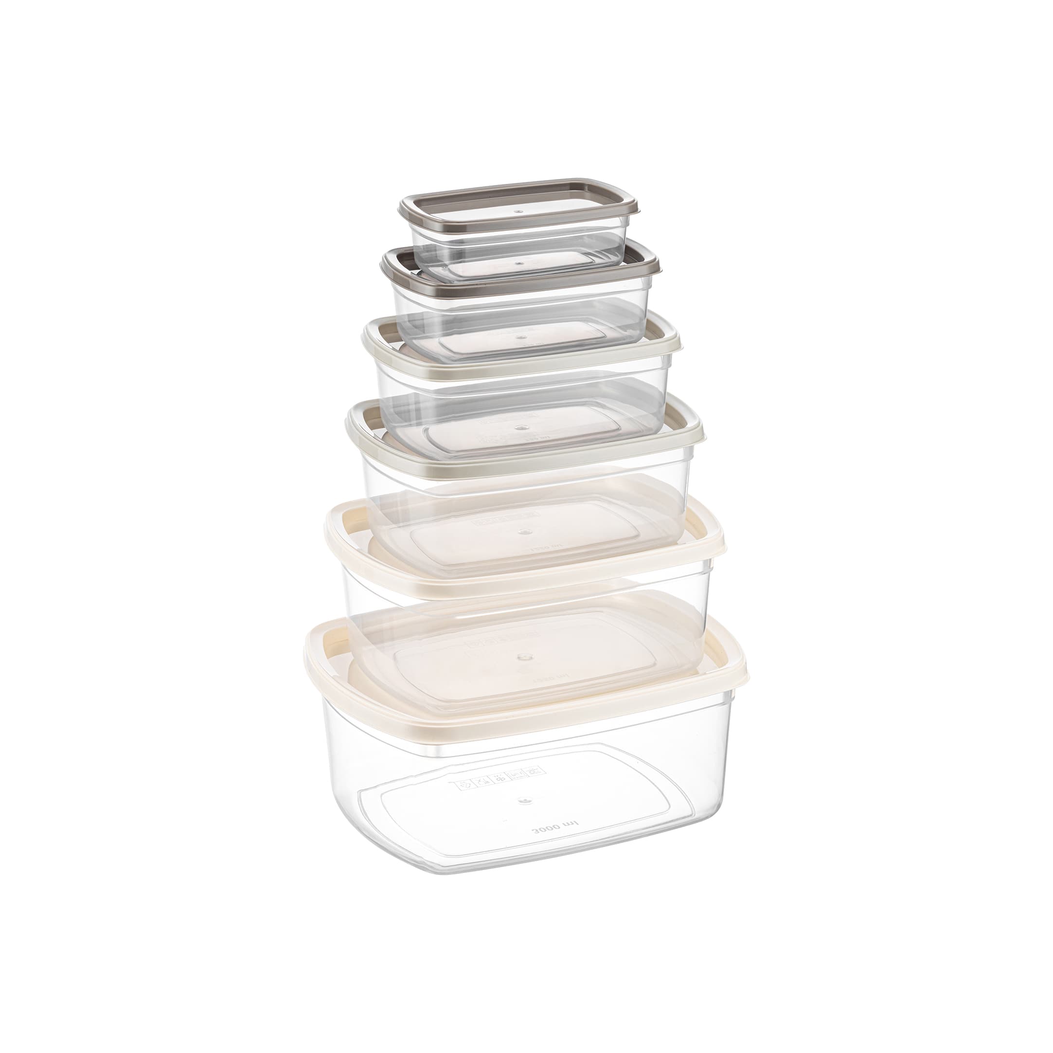 easybox square storage container set of 6 — gallery